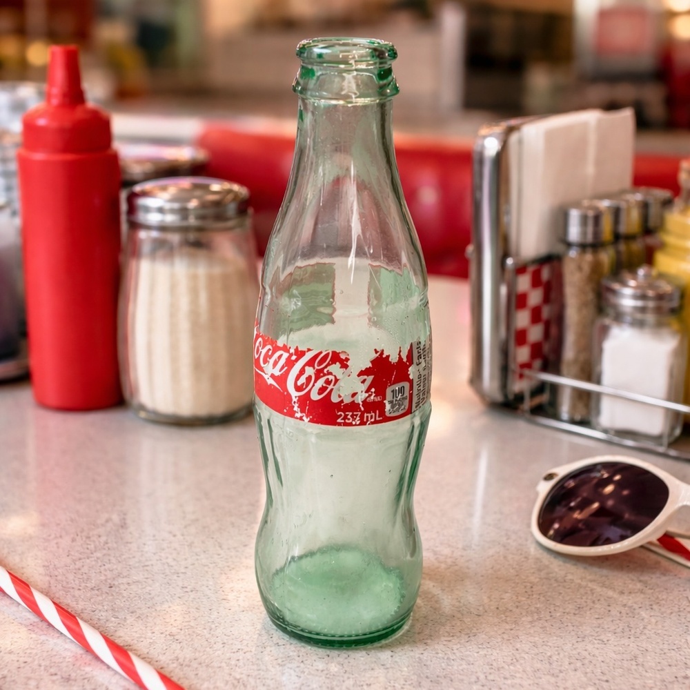 Vintage Coca-Cola Glass Bottle 237 mL Canadian 🇨🇦